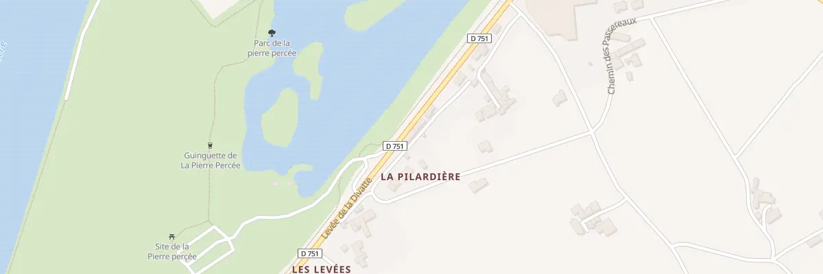 Plan du 207 Levée de la divatte à Divatte-sur-Loire