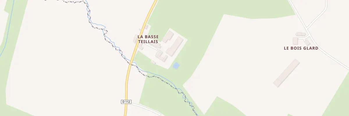 Plan du 5205 La Basse Teillais à La Bouëxière