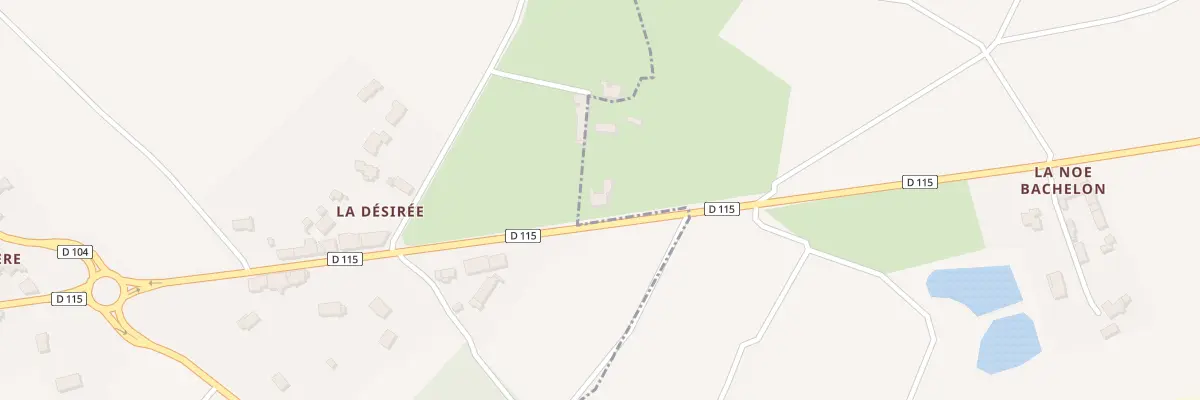 Plan du 5446 Le Doueron au Loroux-Bottereau