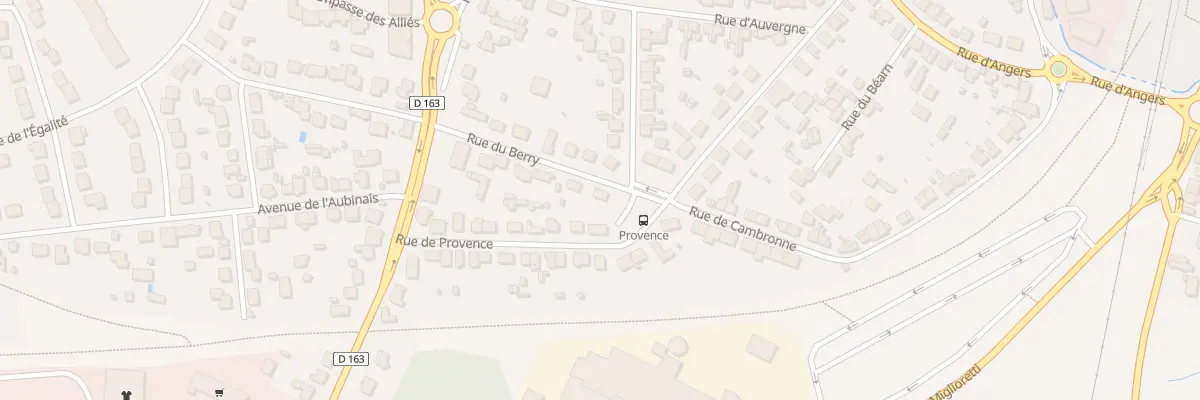 Plan du 1 Rue du Berry à Châteaubriant
