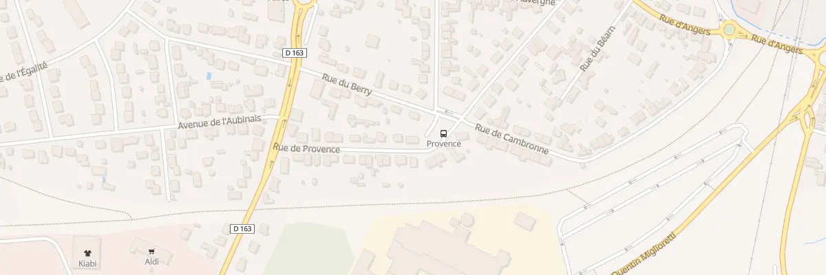 Plan du 22 Rue de Provence à Châteaubriant