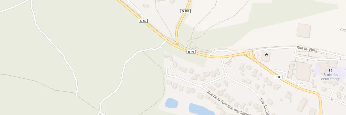 Plan du 18 Rue de la Fontaine des Sables à Seignosse
