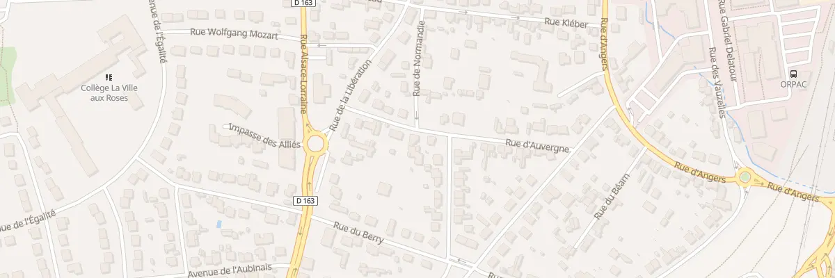 Plan du 17B Rue d’Auvergne à Châteaubriant