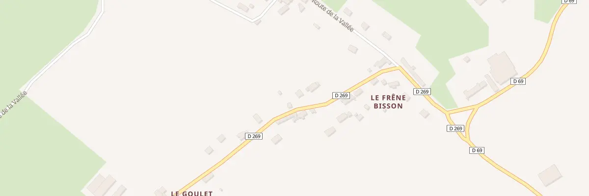 Plan du 12 Rte de la Carrière à Fresville