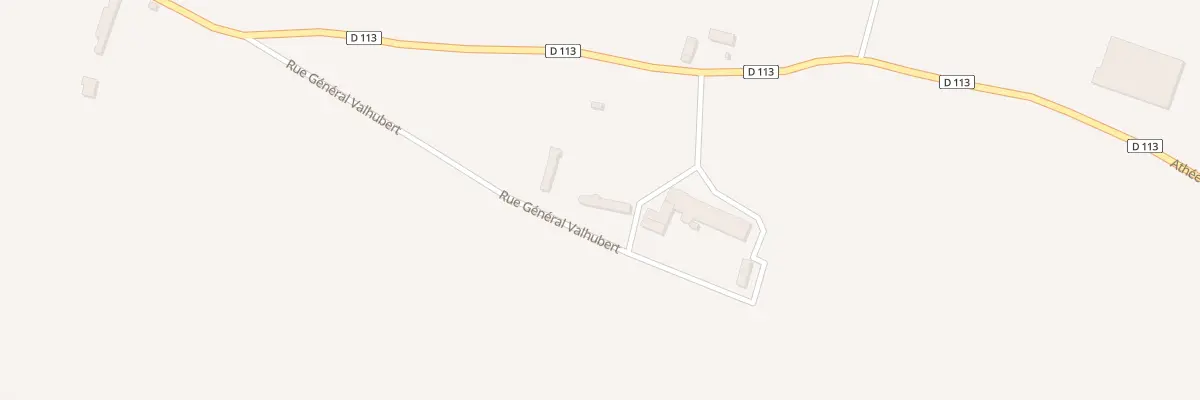 Plan du 7 Rue Général Valhubert à Céaux