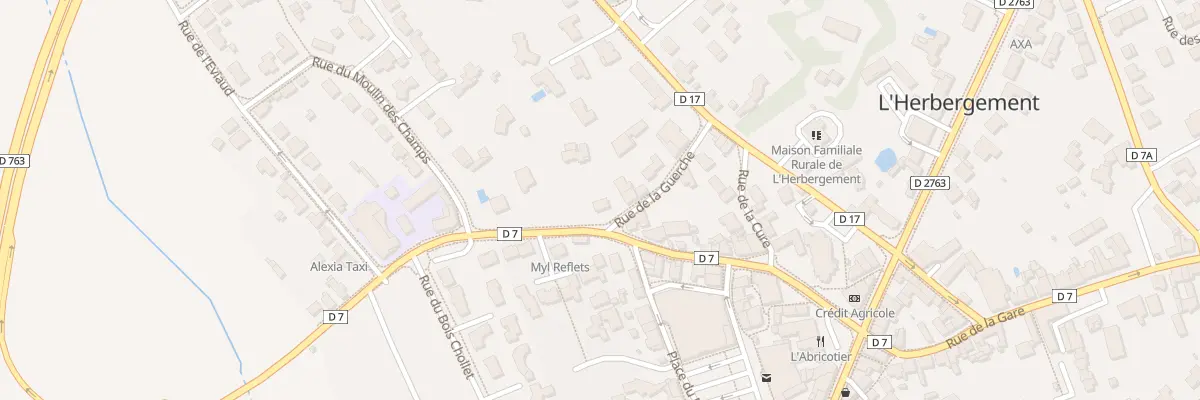 Plan du 26 Rue jean yole à L’Herbergement