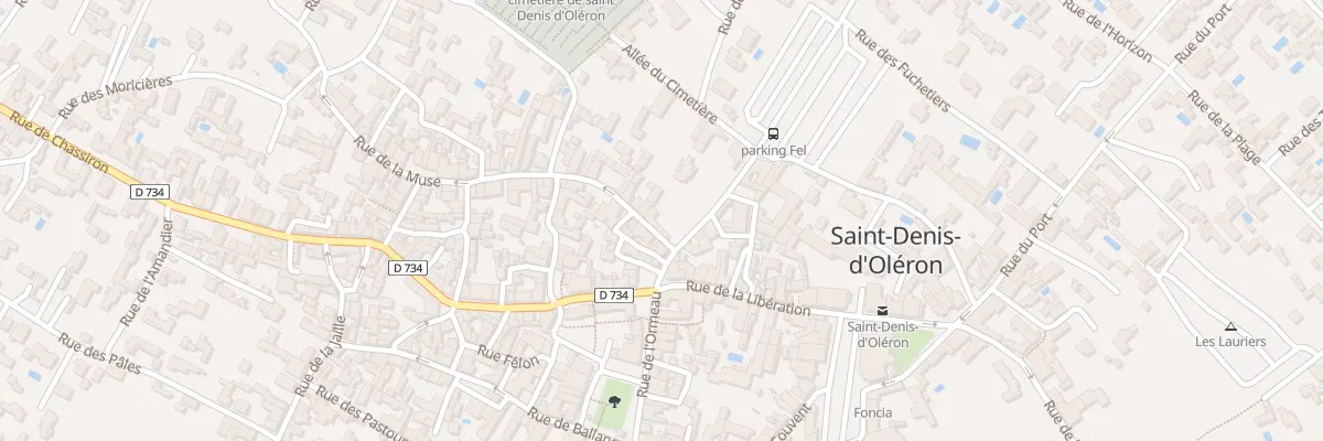Plan du 3 Rue de la Sicarde à Saint-Denis-d’Oléron
