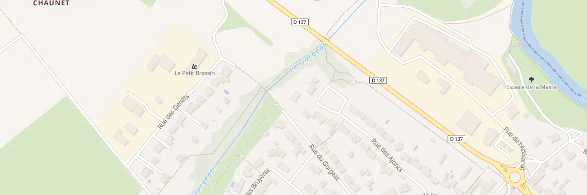 Plan du 19 Rue des Ajoncs à Remouillé