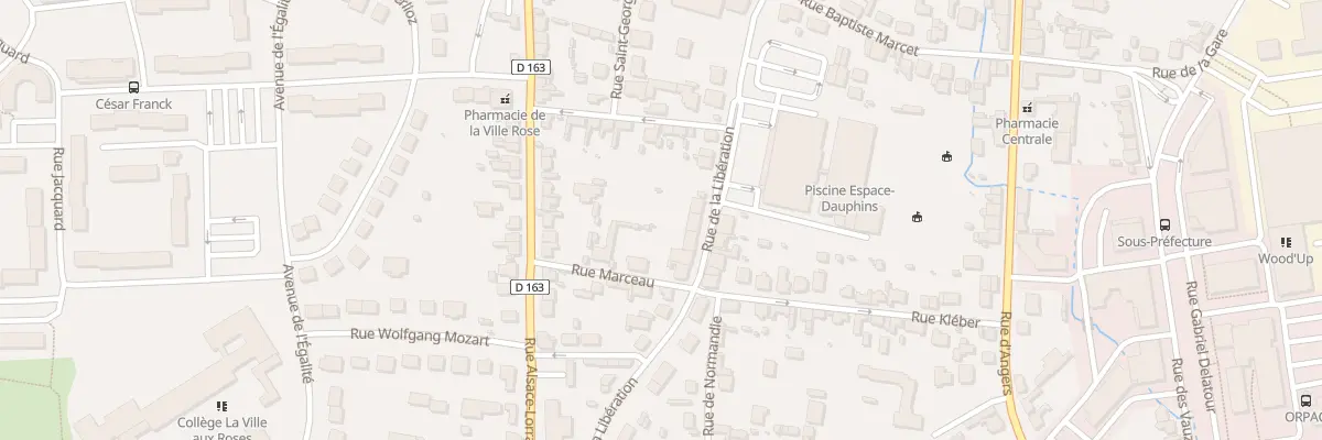 Plan du 56 Rue de la Libération à Châteaubriant