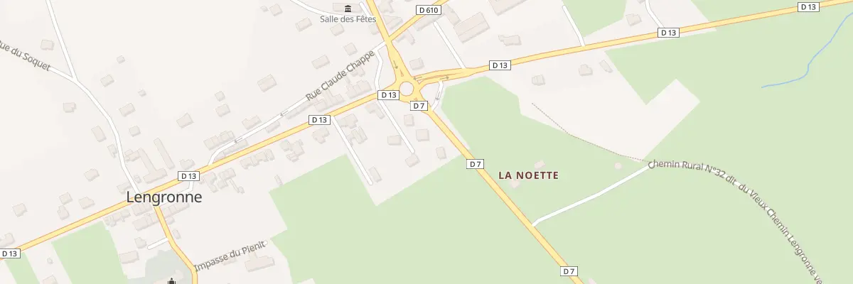Plan du 4 La Croix Daniel à Lengronne