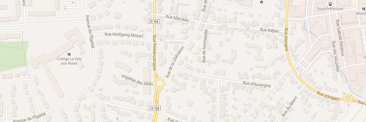 Plan du 30 Rue d’Auvergne à Châteaubriant