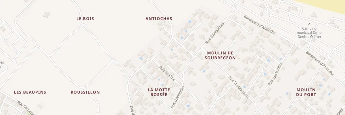 Plan du 9 Che de la Motte Bossée à Saint-Denis-d’Oléron