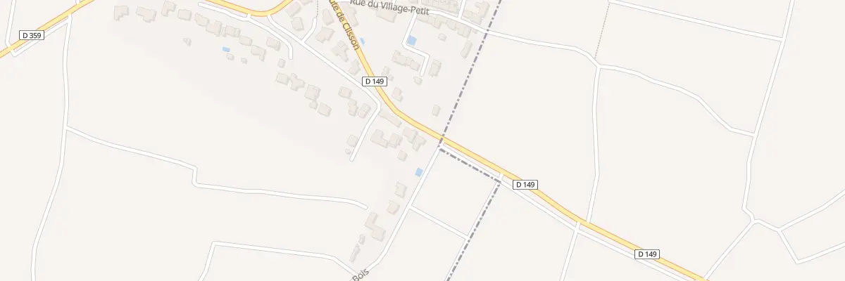 Plan du 46 Rte de Clisson à La Haie-Fouassière