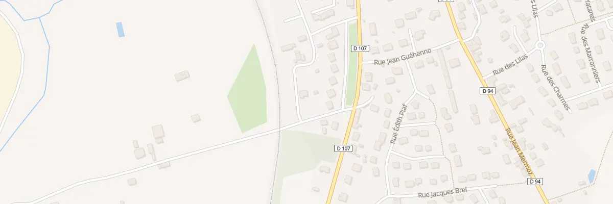 Plan du 30 Rue de la Sévinais à Retiers
