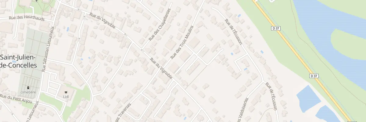 Plan du 8 Imp du Froment à Saint-Julien-de-Concelles