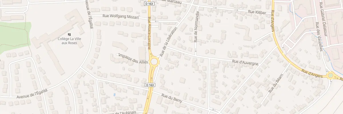 Plan du 27 Rue d’Auvergne à Châteaubriant