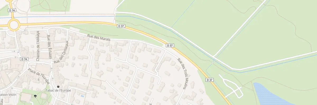 Plan du 10 Rue des Trois Moulins à Saint-Julien-de-Concelles