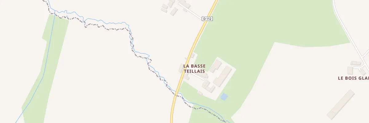 Plan du 5206 La Basse Teillais à Dourdain
