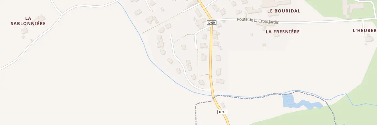Plan du 4 Rue de la Fontaine à Piré-Chancé