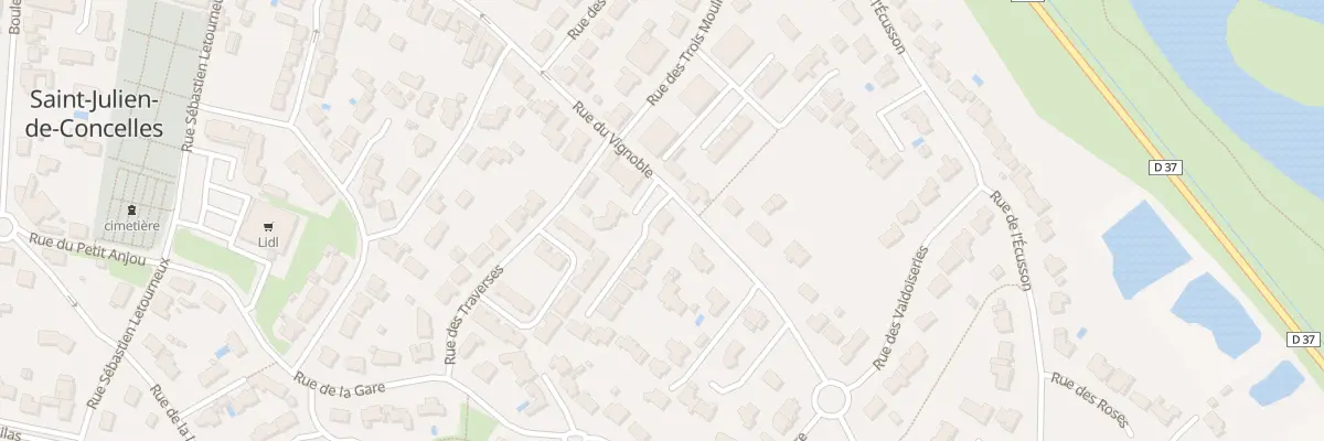 Plan du 42 Rue du vignoble à Saint-Julien-de-Concelles