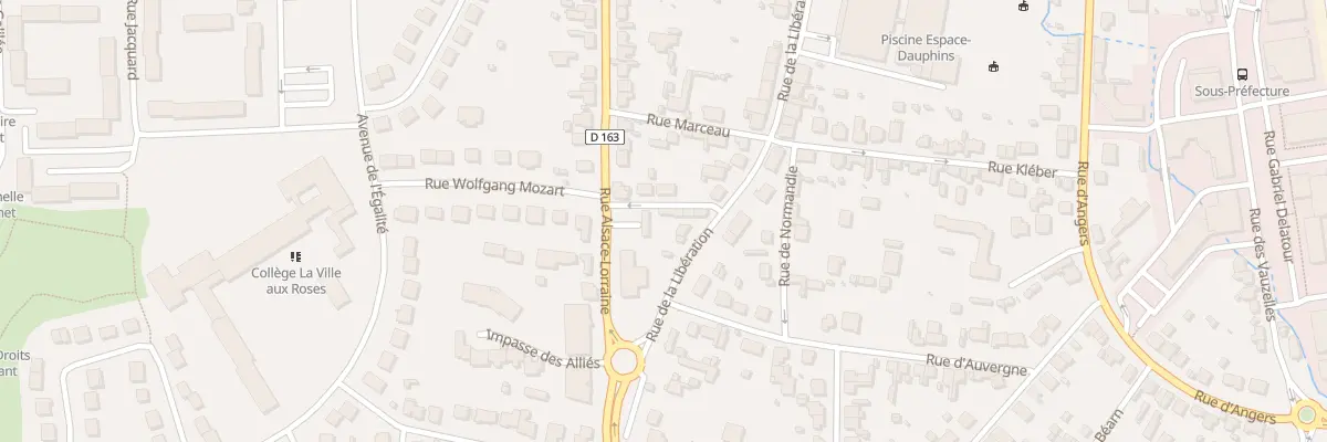 Plan du 7 Rue Saint Philippe à Châteaubriant