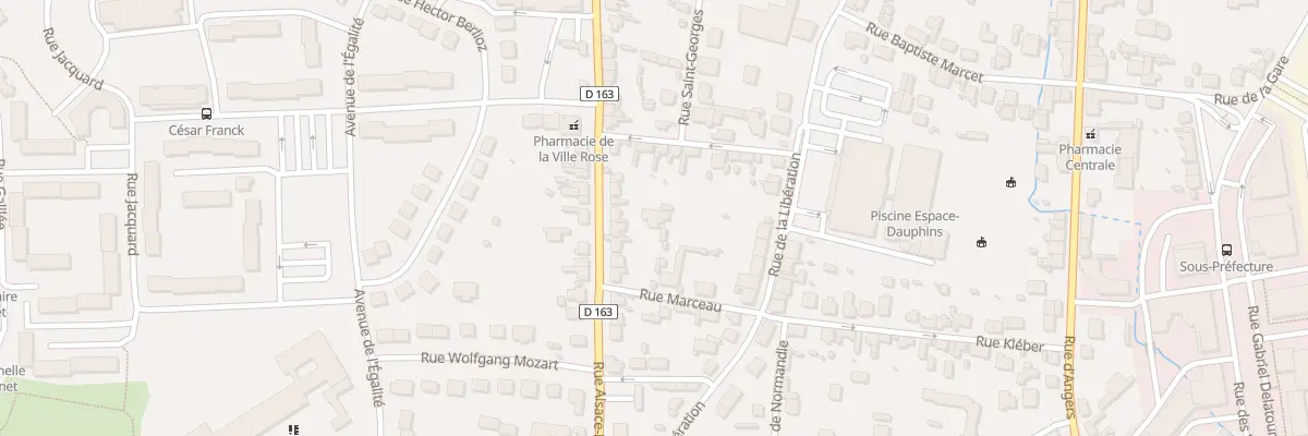 Plan du 67A Rue Alsace Lorraine à Châteaubriant