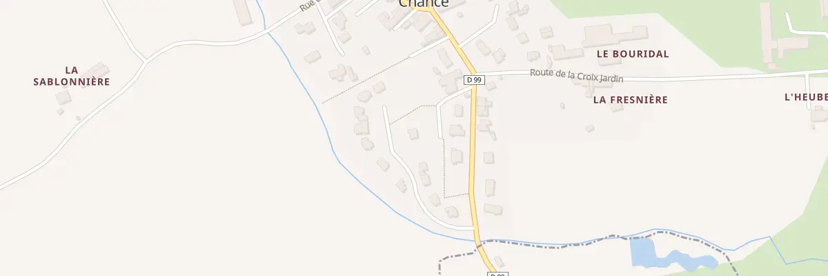 Plan du 6 Rue de la Fontaine à Piré-Chancé