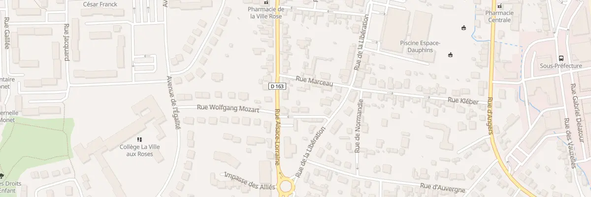 Plan du 79 Rue Alsace Lorraine à Châteaubriant