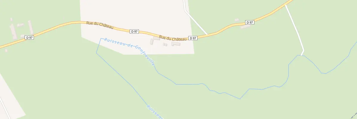 Plan du 36 Rue du Château à Gorges