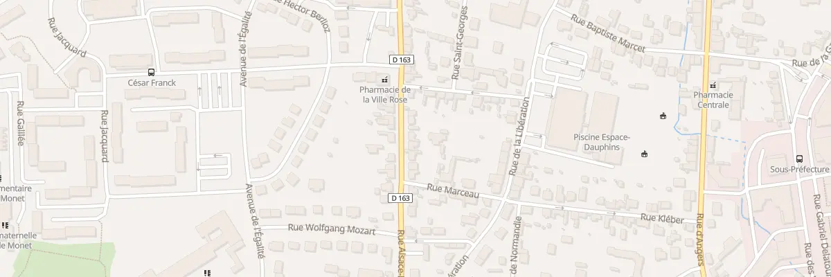 Plan du 67 Rue Alsace Lorraine à Châteaubriant