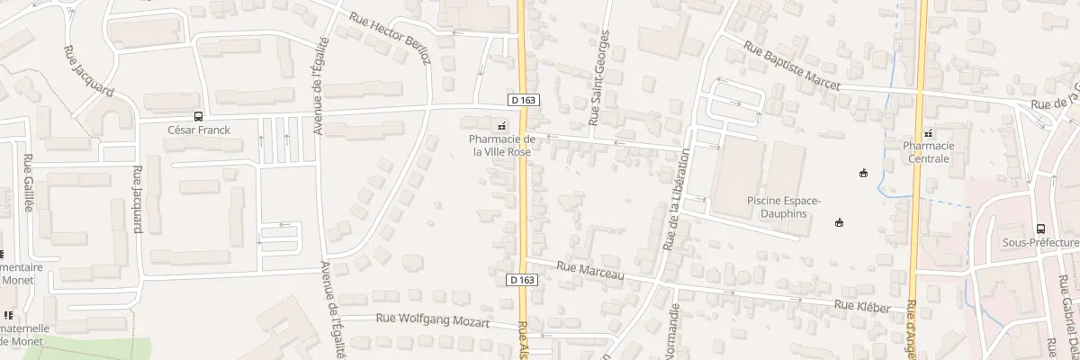 Plan du 65 Rue Alsace Lorraine à Châteaubriant