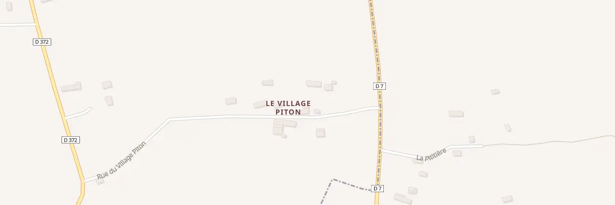 Plan du 5021 Le Village Piton à Équilly