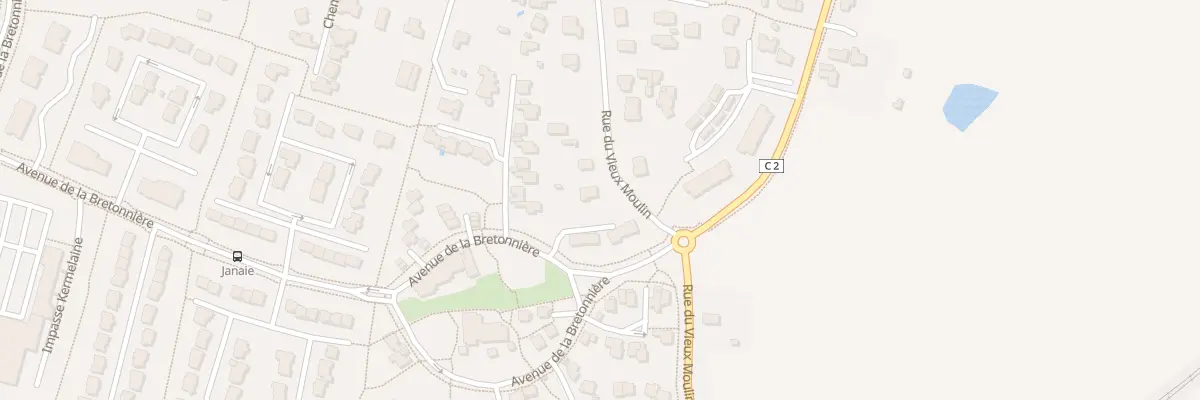 Plan du 18 Rue du Vieux Moulin à Châteaubourg