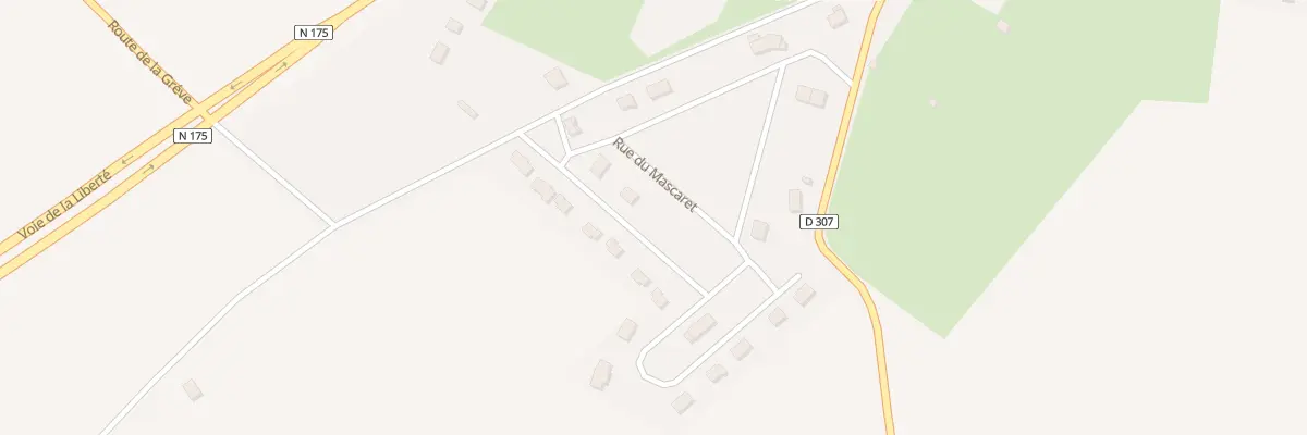 Plan du 64 Rue du Mascaret à Précey