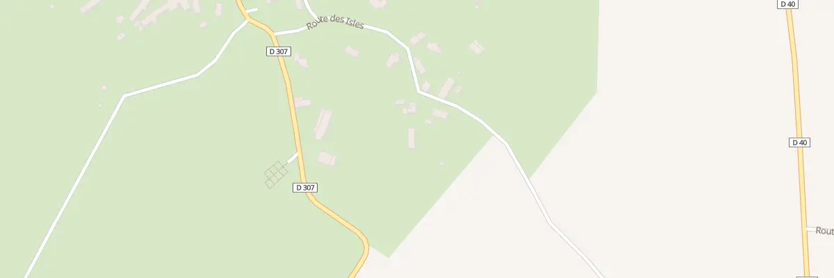 Plan du 10 Rte des Isles à Crollon