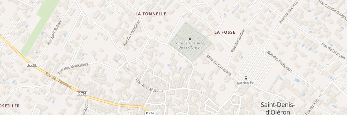Plan du 11 Rue du Souvenir à Saint-Denis-d’Oléron