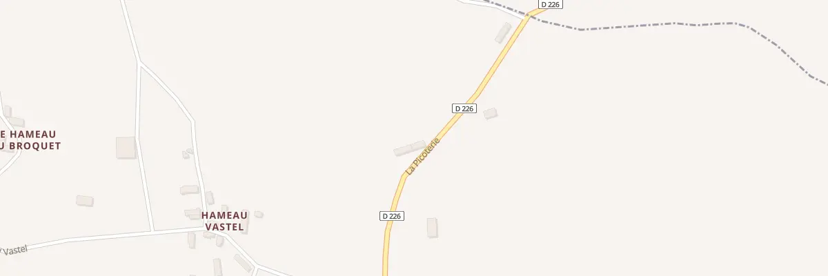 Plan du 3 La Picotterie à Teurthéville-Bocage