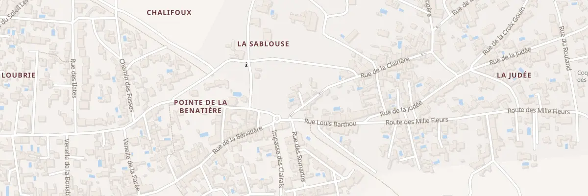 Plan du 23 Rue de la Clairière au Bois-Plage-en-Ré