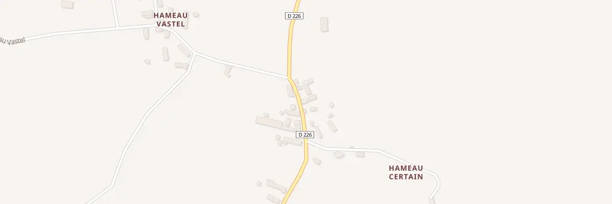 Plan du 4 Hameau Es Quesnees à Teurthéville-Bocage