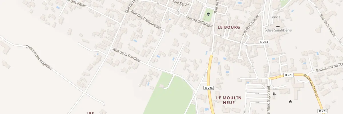 Plan du 12 Rue de la Barriere à Saint-Denis-d’Oléron
