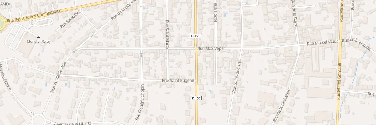 Plan du 22 Rue Alsace Lorraine à Châteaubriant