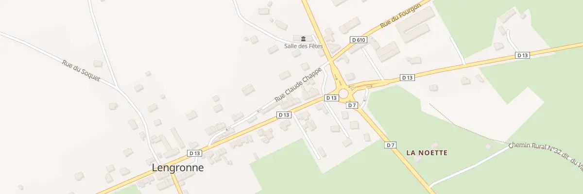 Plan du 8 Av de la Mer à Lengronne