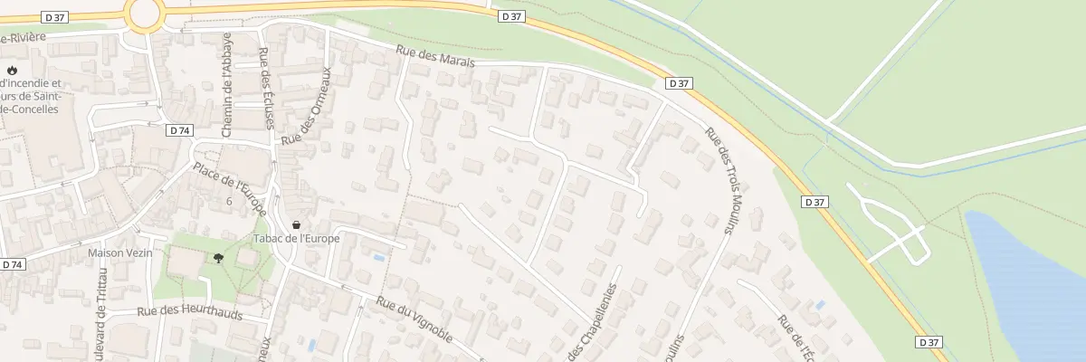 Plan du 27 Rue des chapellenies à Saint-Julien-de-Concelles
