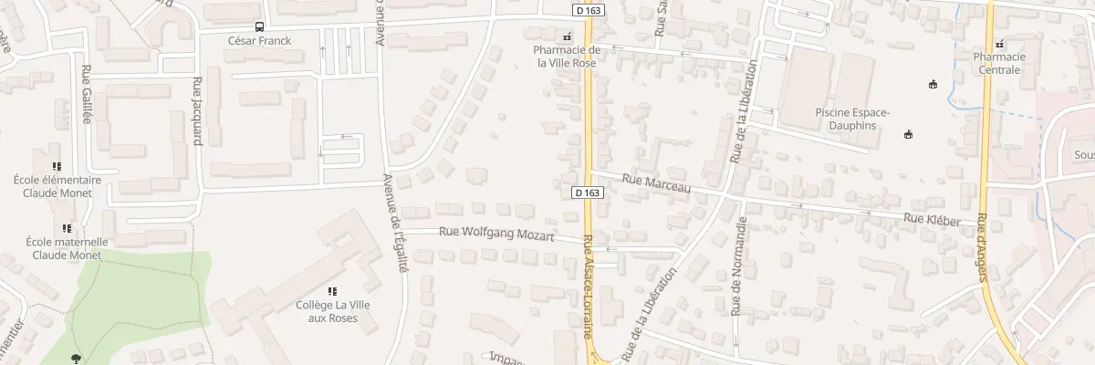 Plan du 70 Rue Alsace Lorraine à Châteaubriant