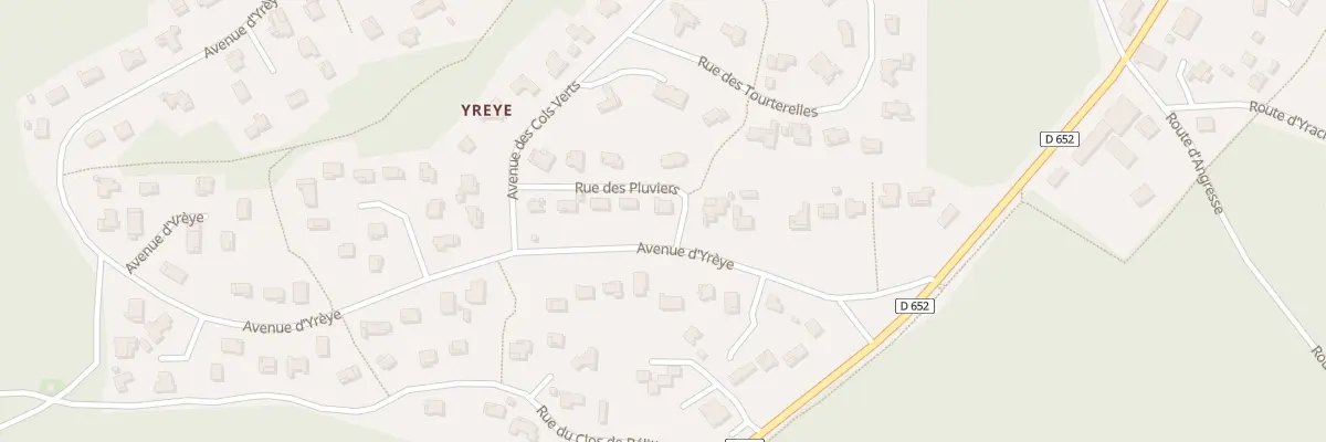 Plan du 1 Rue des Pluviers à Seignosse