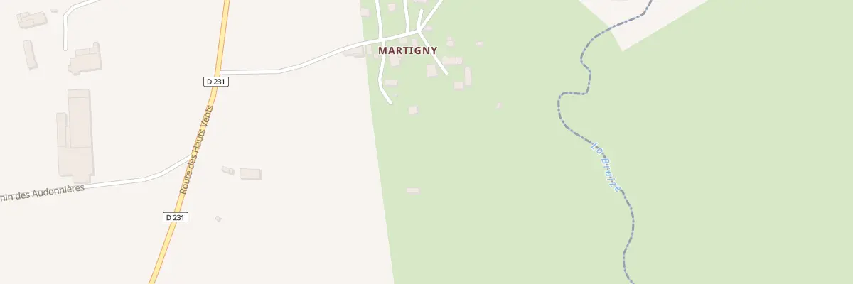 Plan du 10 Martigny à Lolif
