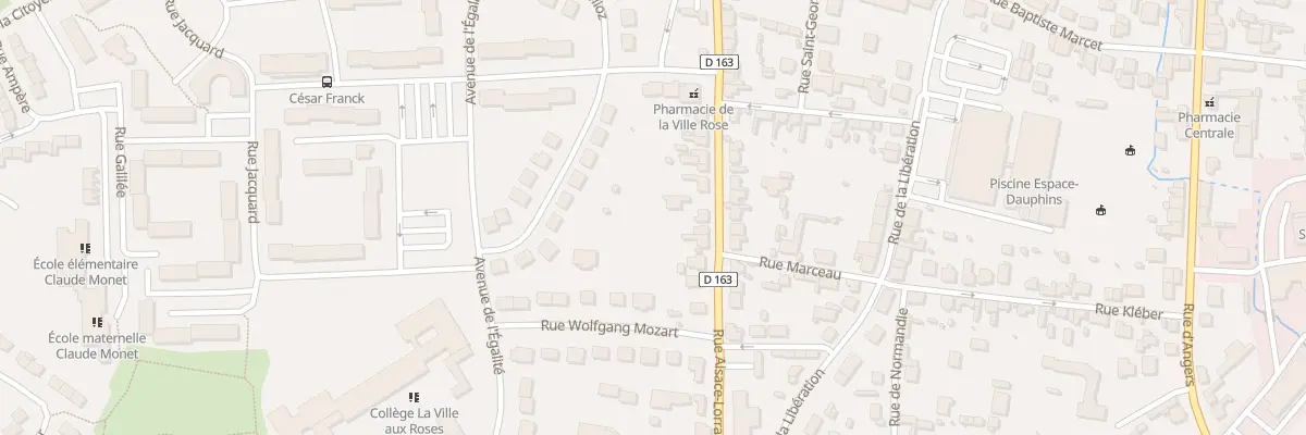 Plan du 64 Rue Alsace Lorraine à Châteaubriant