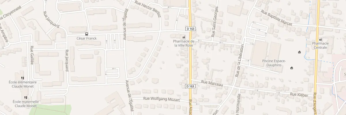 Plan du 62 Rue Alsace Lorraine à Châteaubriant