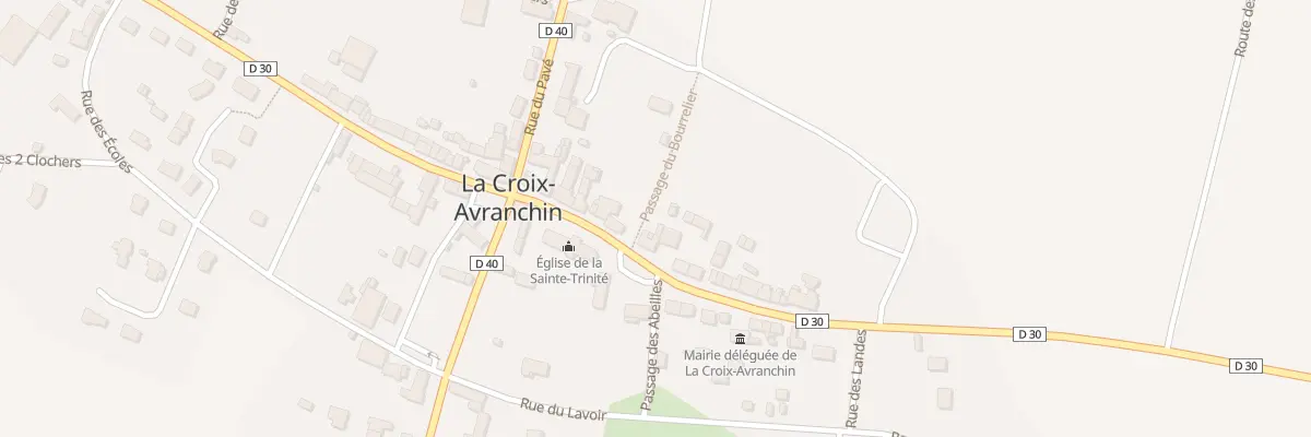 Plan du 15 Rue St J de Compostelle Cx-Avr à Saint-James