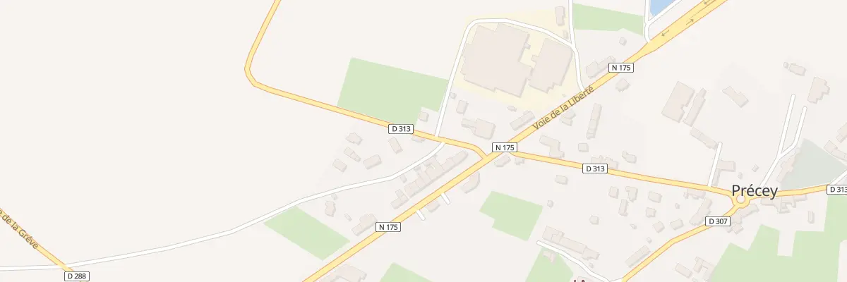 Plan du 5033A Les Granges à Précey